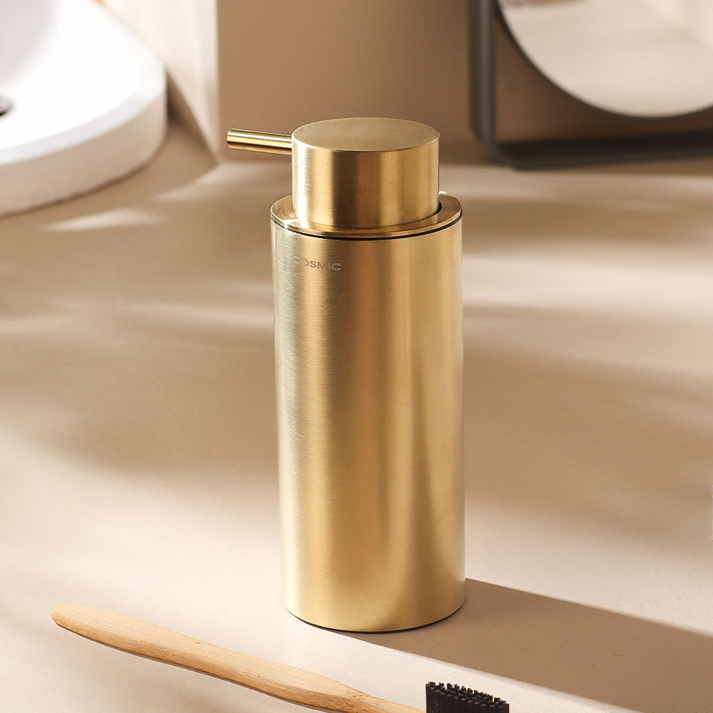 Logic Soap Dispenser - Brushed Gold