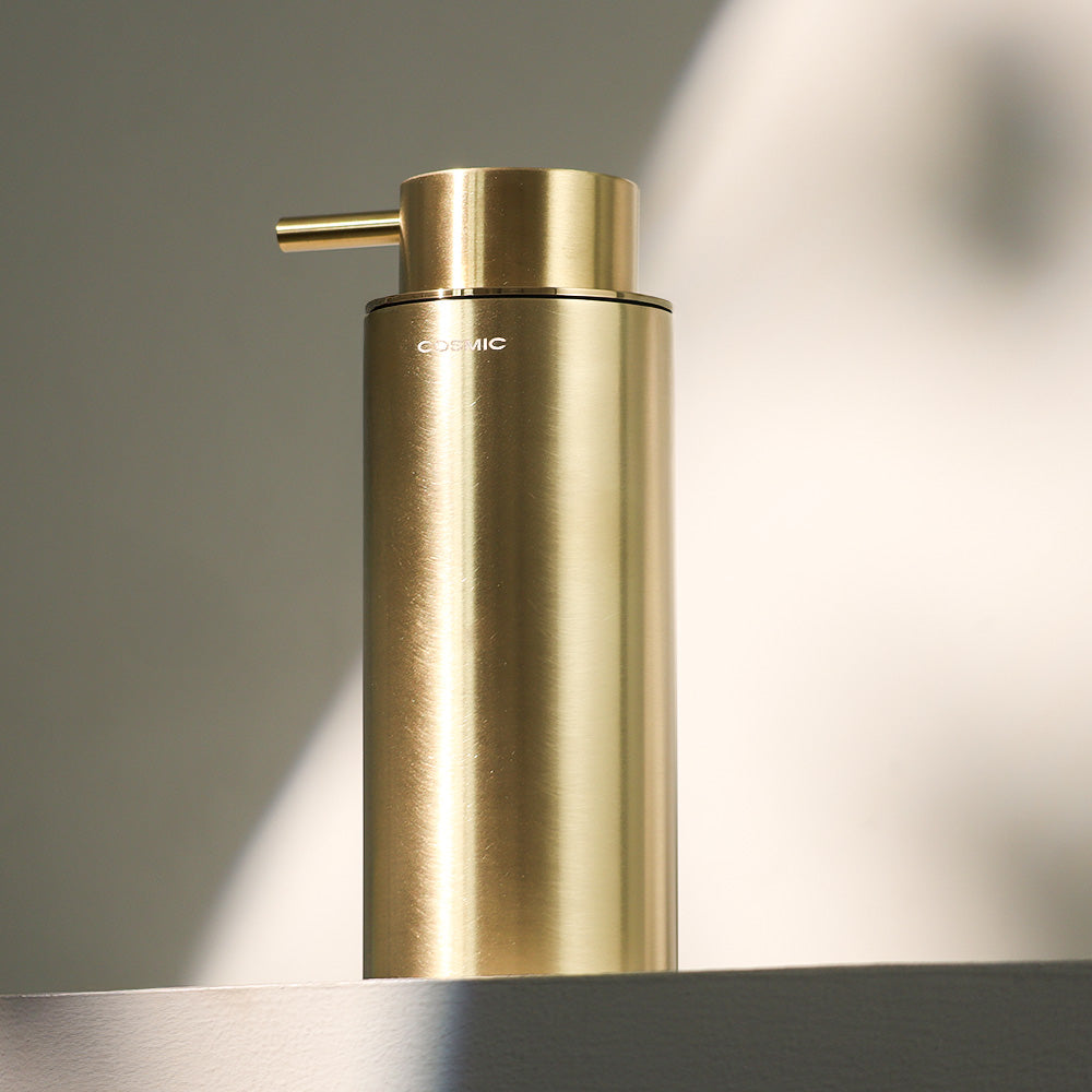 Logic Soap Dispenser - Brushed Gold