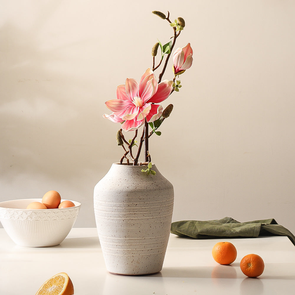 Lotus Magnolia Faux Stem - Pink Sunrise