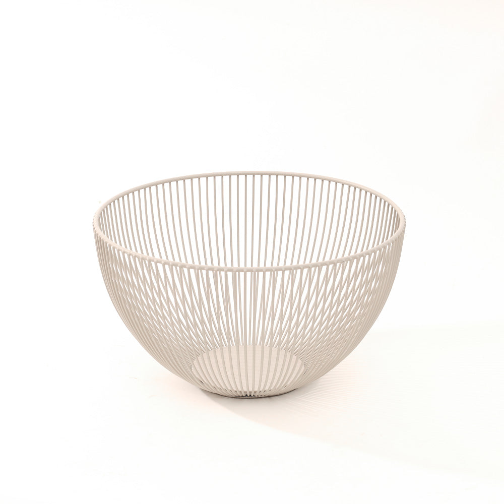 Lyne Fruit Basket Large - Taupe