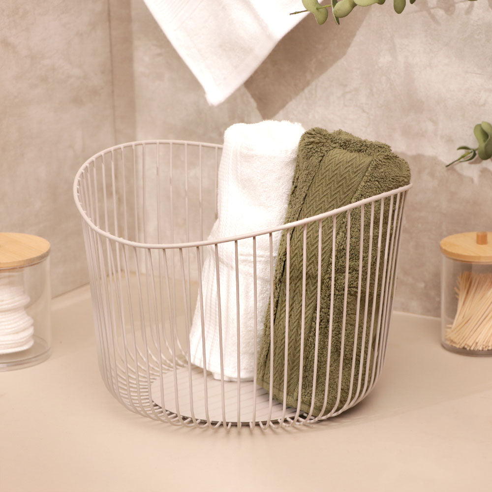 Lyne Storage Basket Medium - Taupe