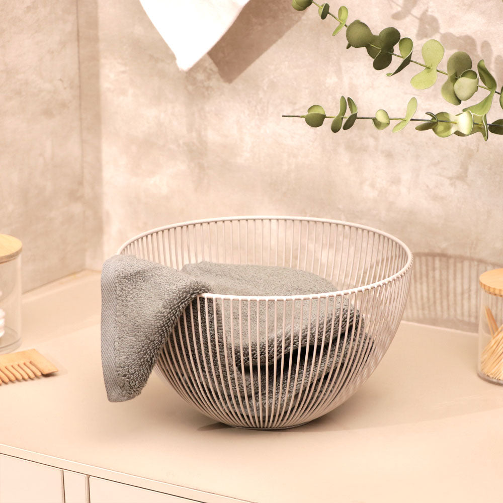 Lyne Fruit Basket Large - Taupe