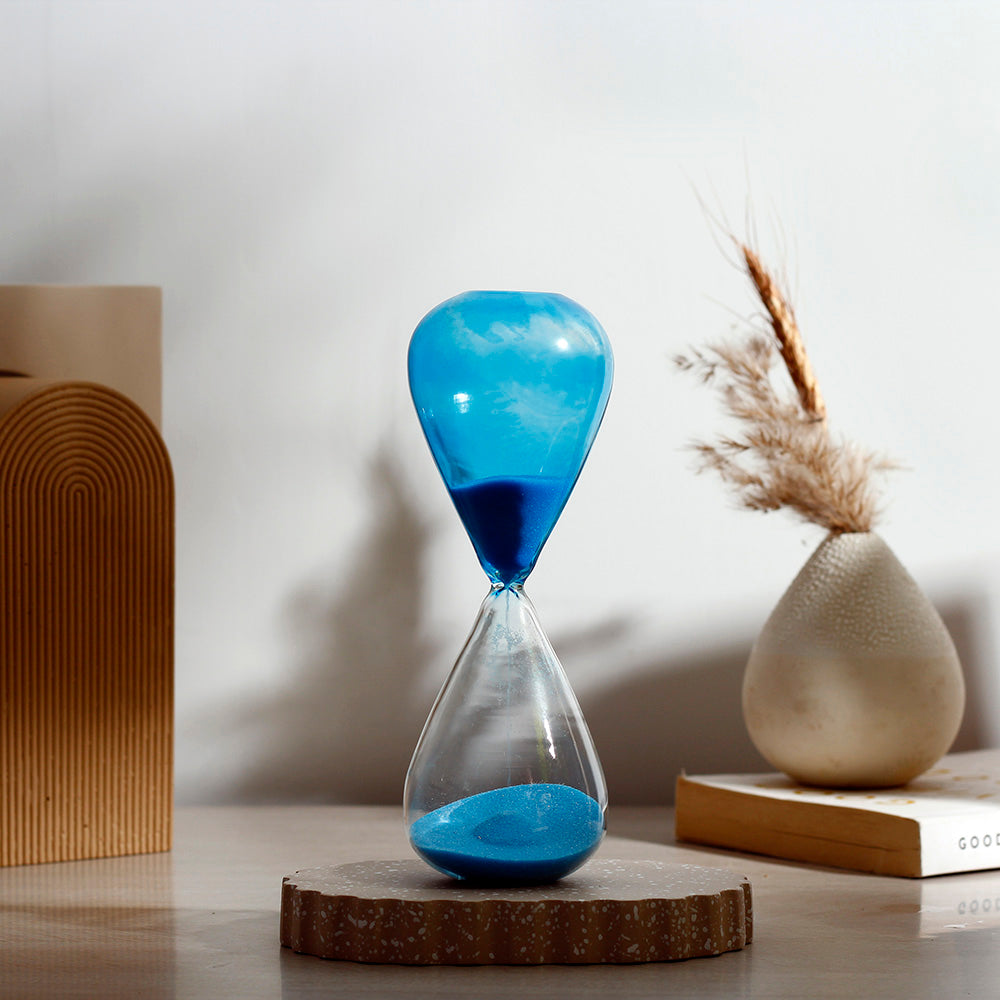 Conical Hourglass Medium - Blue