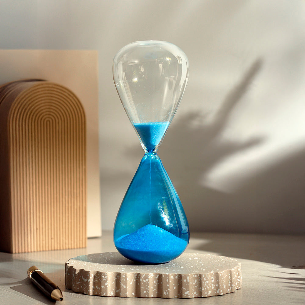Conical Hourglass Medium - Blue
