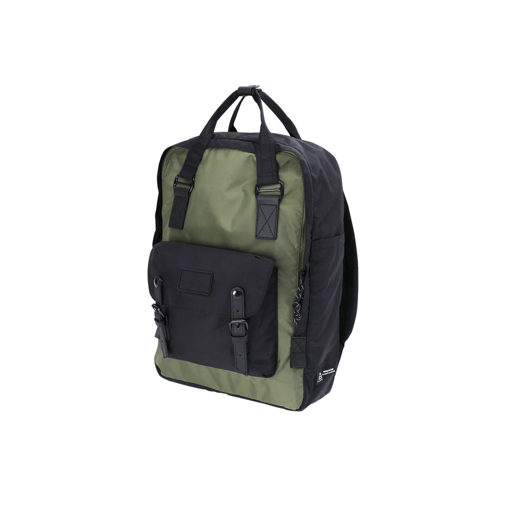 Macaroon Go Wild Series Large Backpack - Black & Army