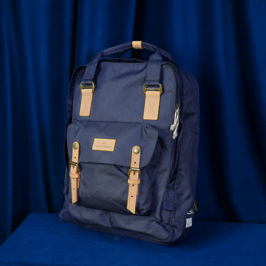 Macaroon Reborn Series Large Backpack - Navy