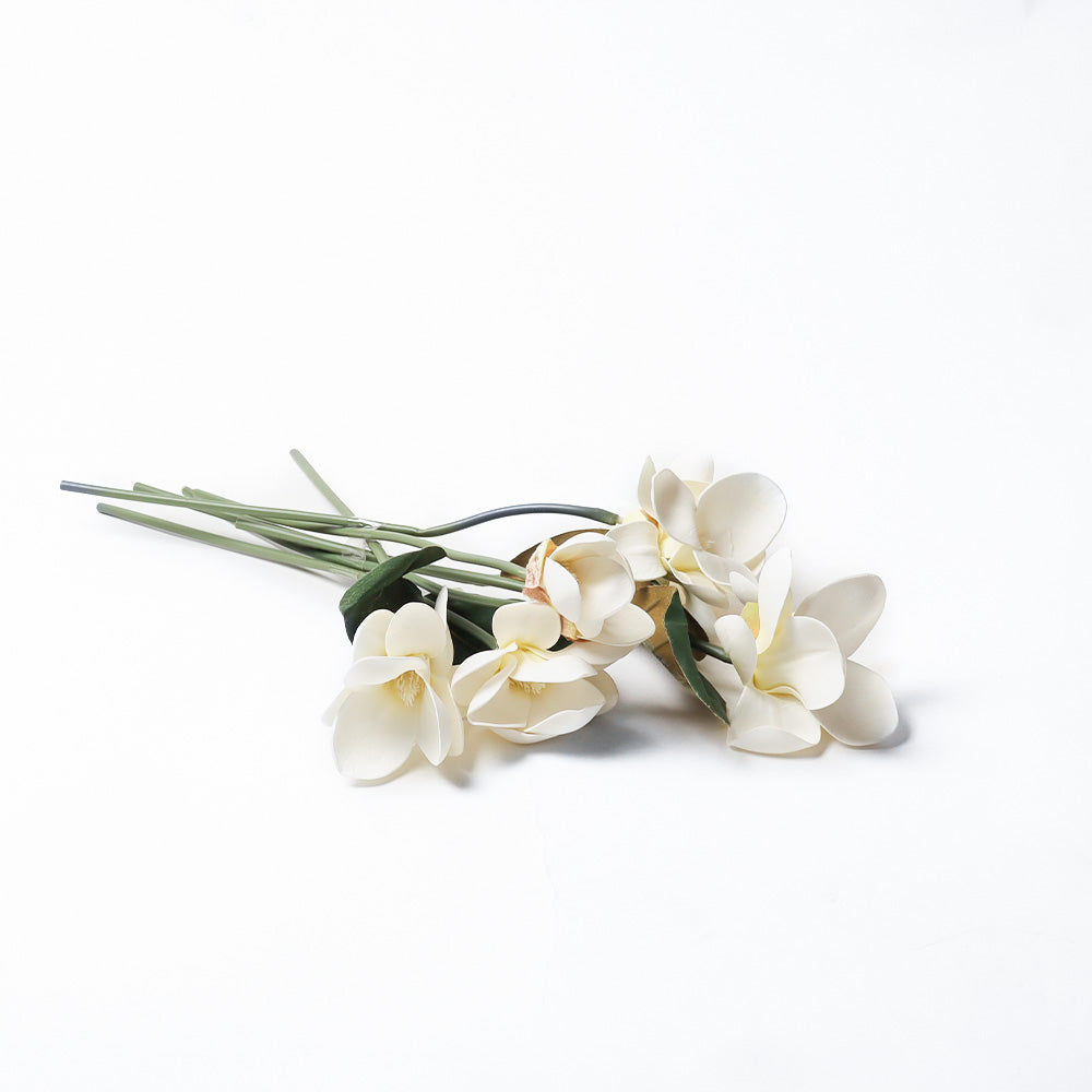 Magnolia Faux Bunch - White