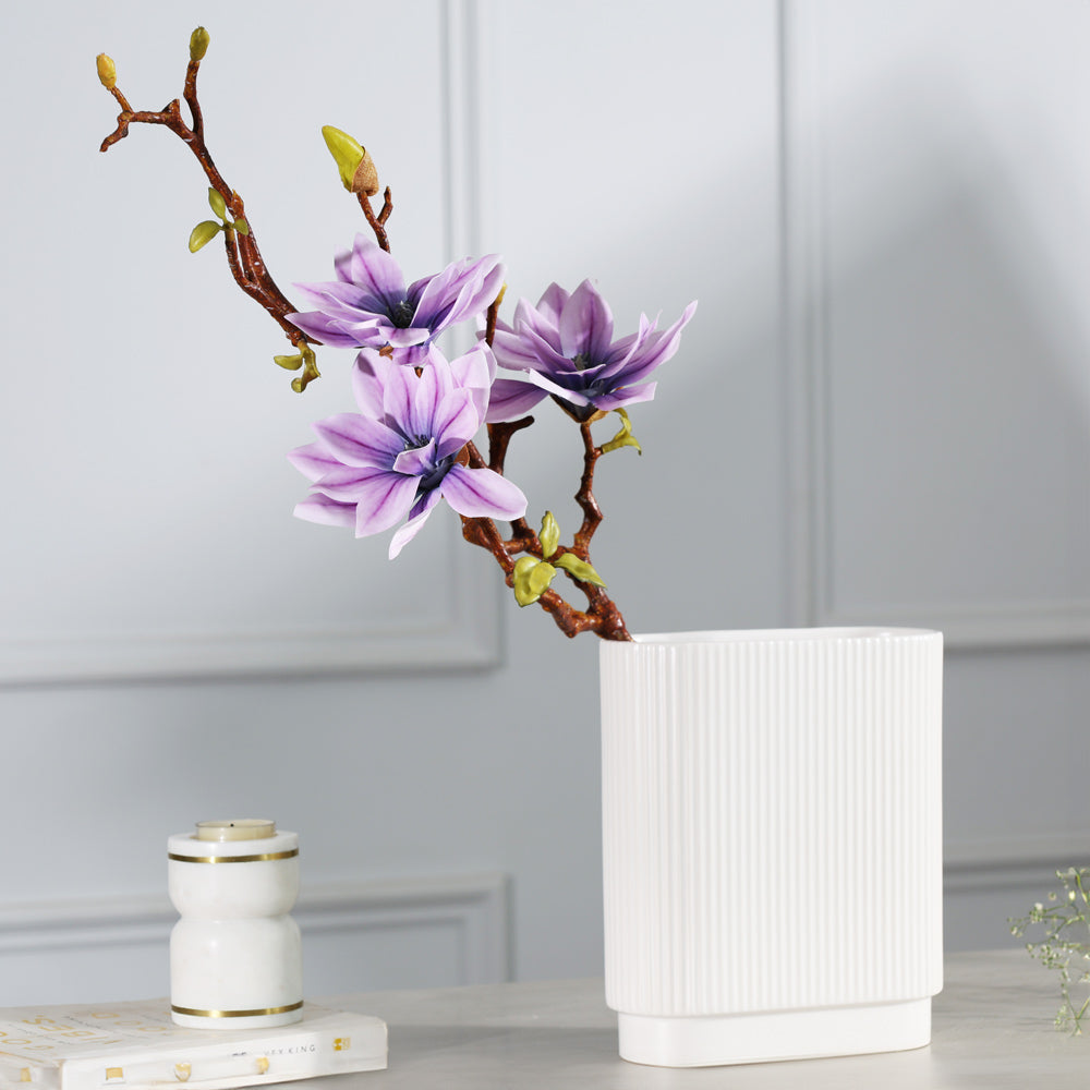 Magnolia Faux Stem - Lavender