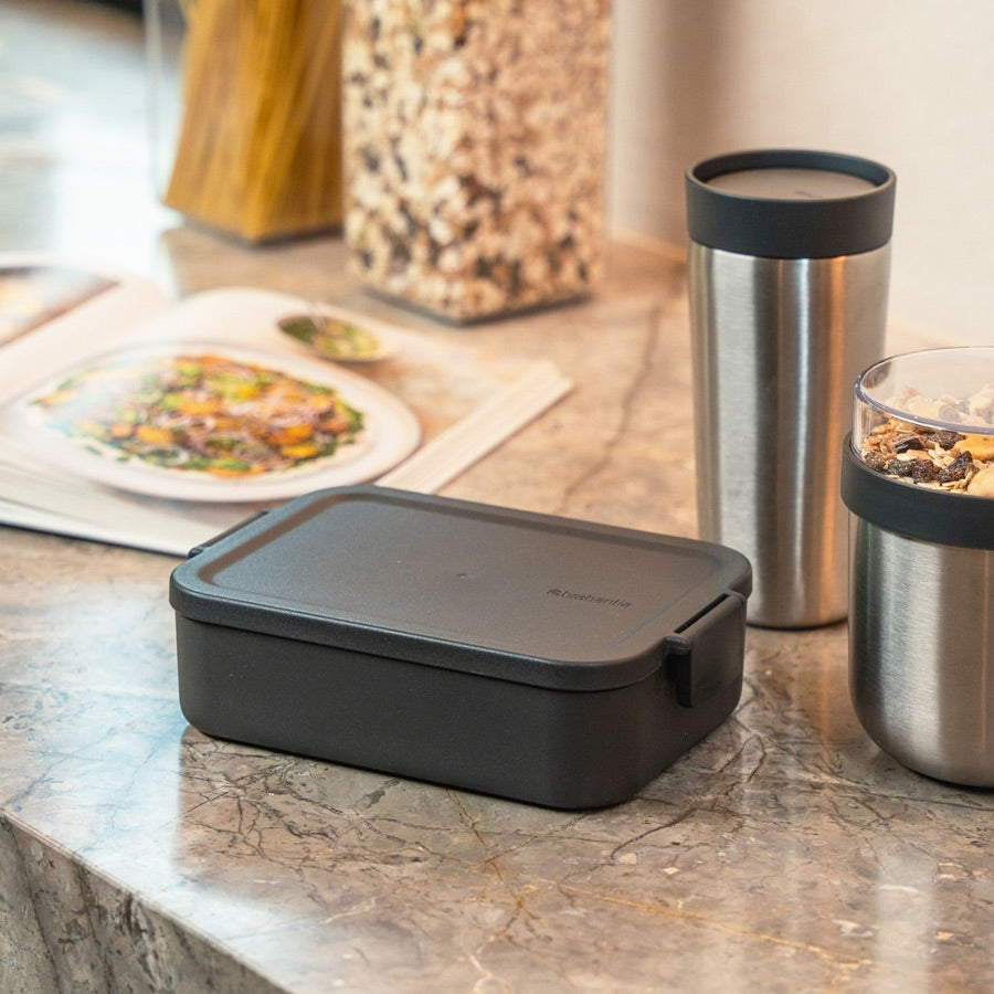 Make & Take Bento Lunchbox - Dark Grey