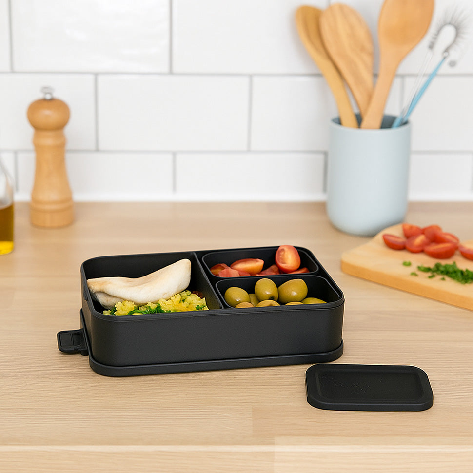 Make & Take Bento Lunchbox - Dark Grey