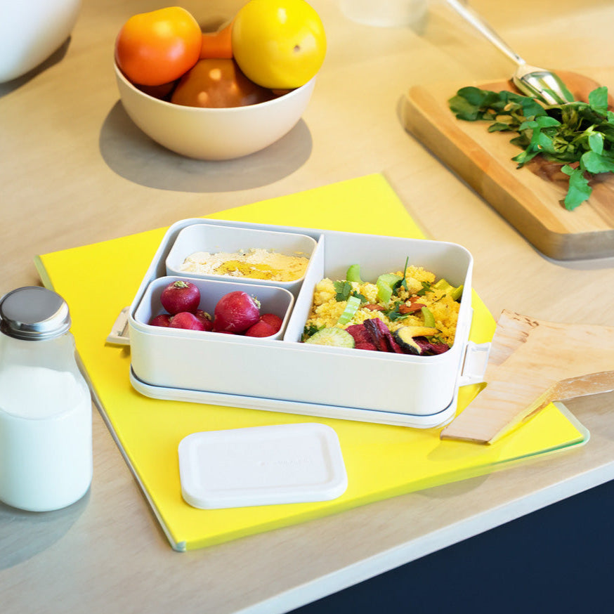 Make & Take Bento Lunchbox - Light Grey
