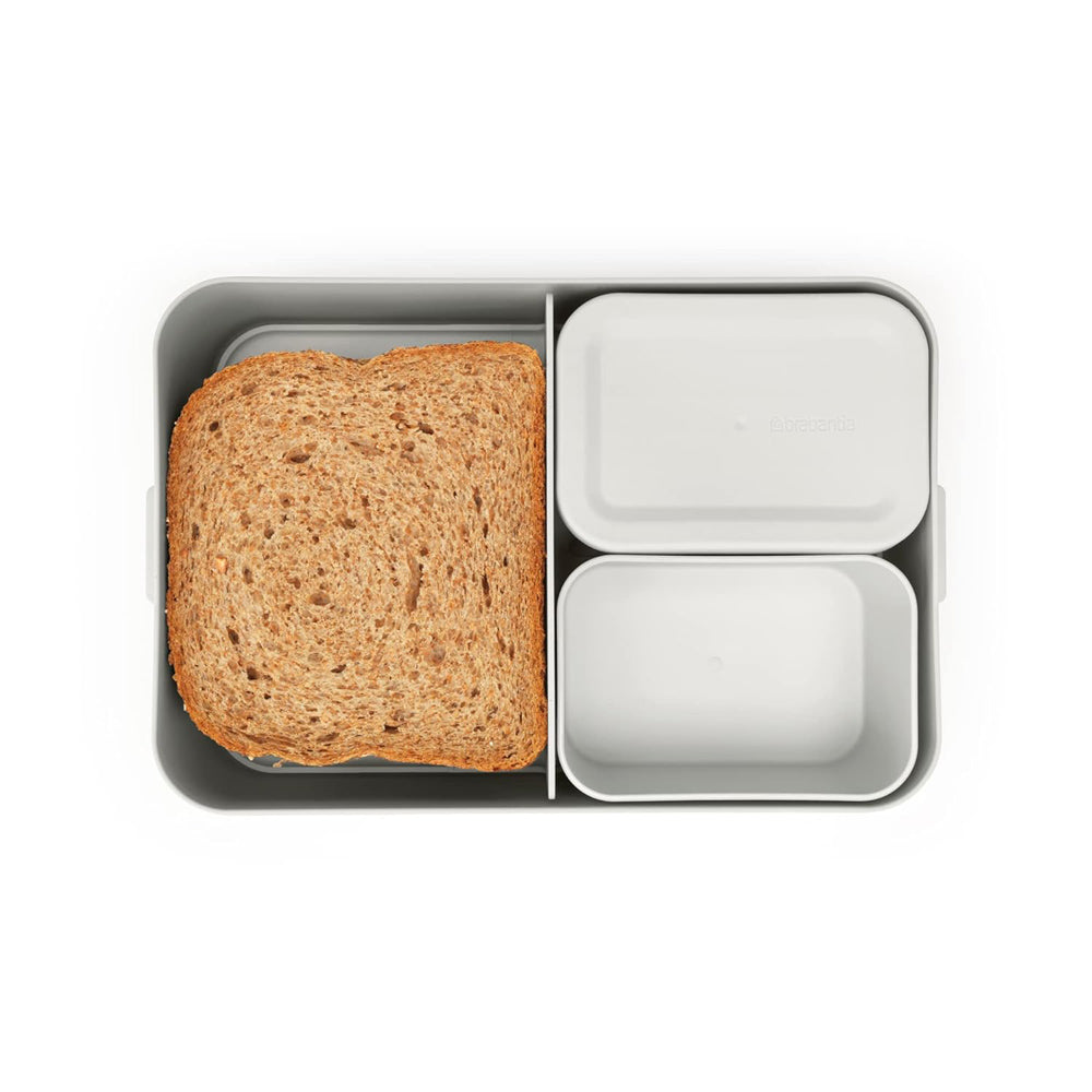 Make & Take Bento Lunchbox - Light Grey
