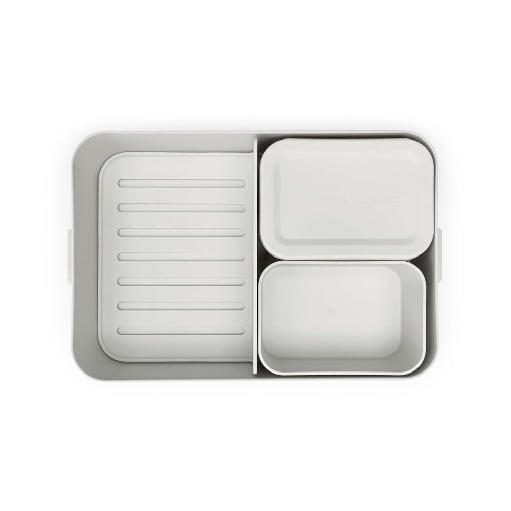 Make & Take Bento Lunchbox - Light Grey