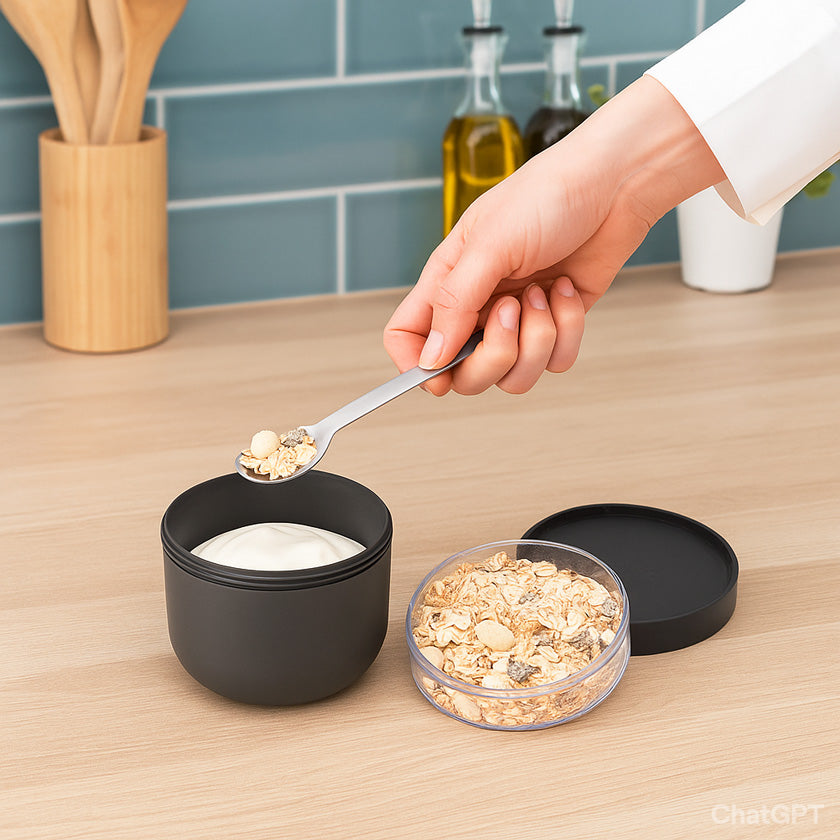 Make & Take Breakfast Bowl - Dark Grey