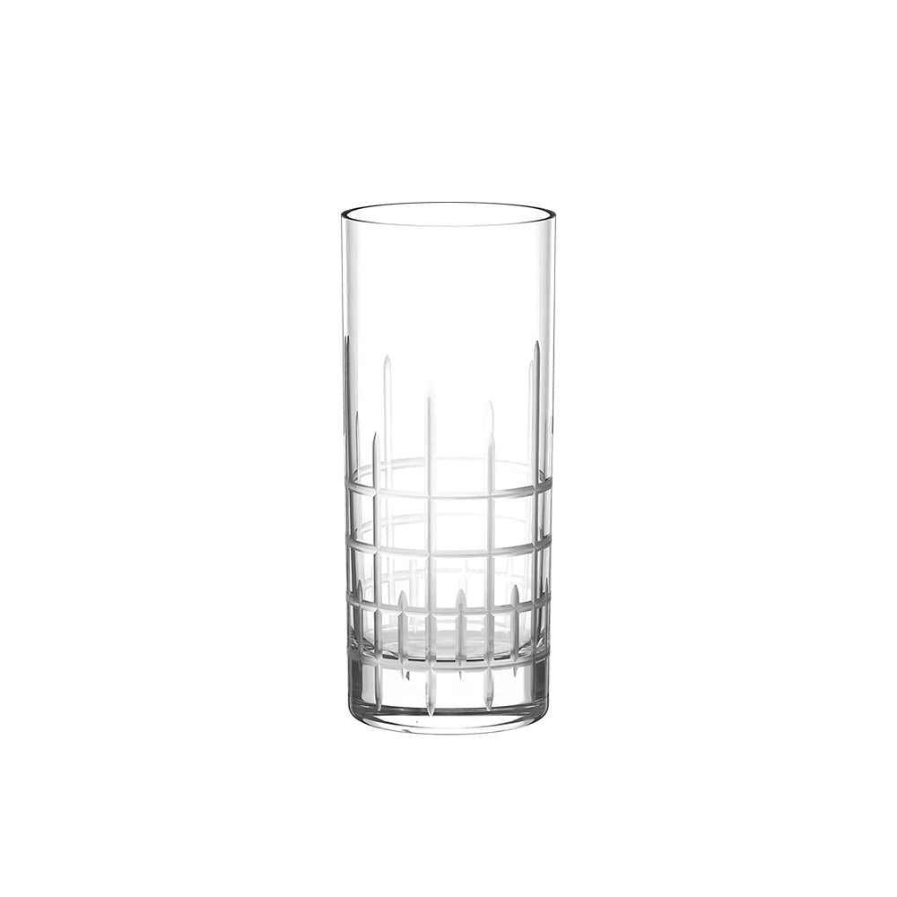 Manhattan Long Drink Glasses 380ml, Set of 6