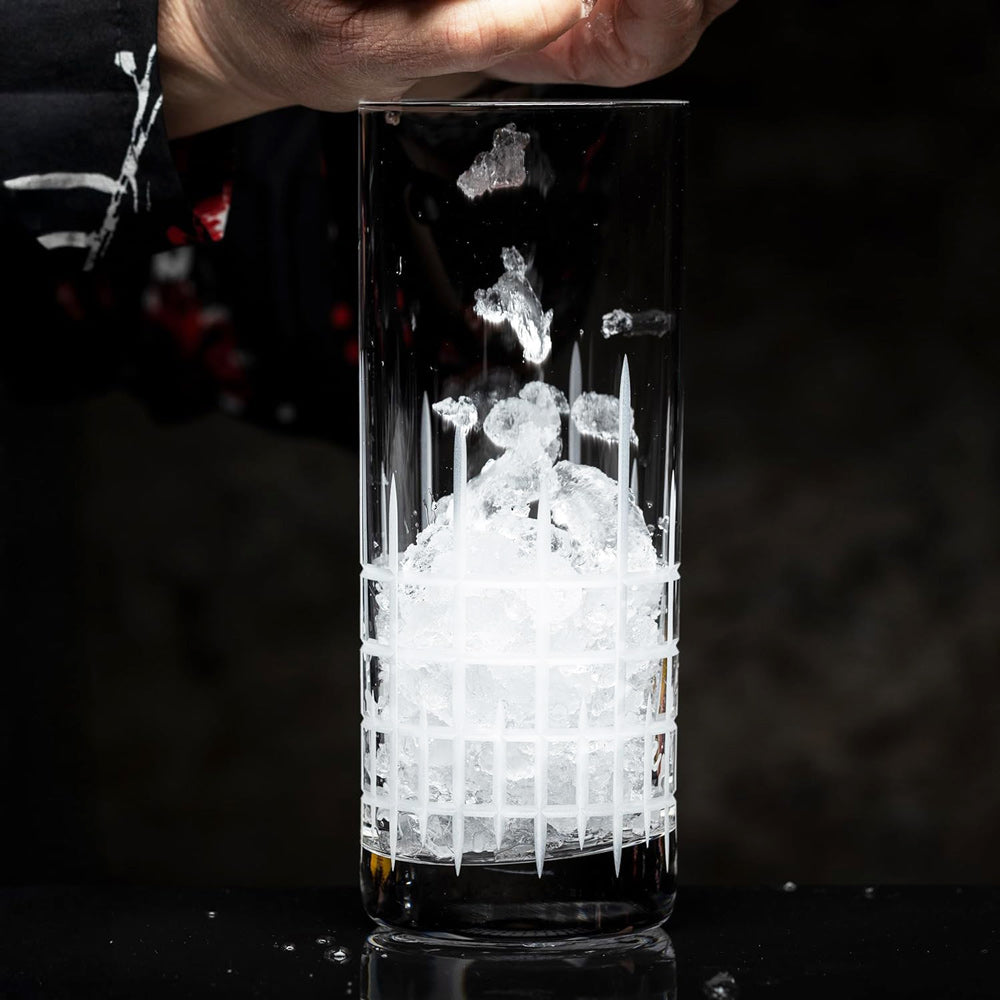 Manhattan Long Drink Glasses 380ml, Set of 6