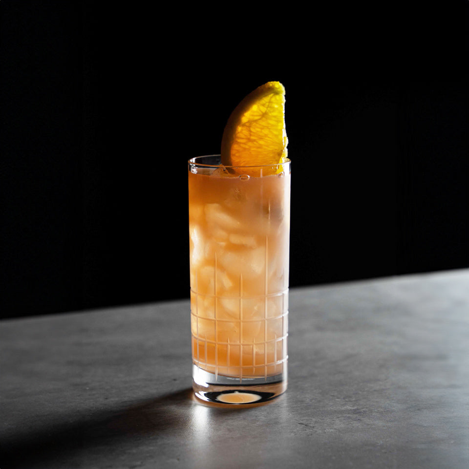 Manhattan Long Drink Glasses 380ml, Set of 6