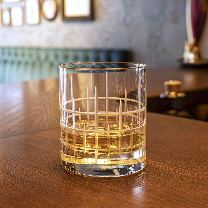 Manhattan Whiskey Tumblers 320ml, Set of 6