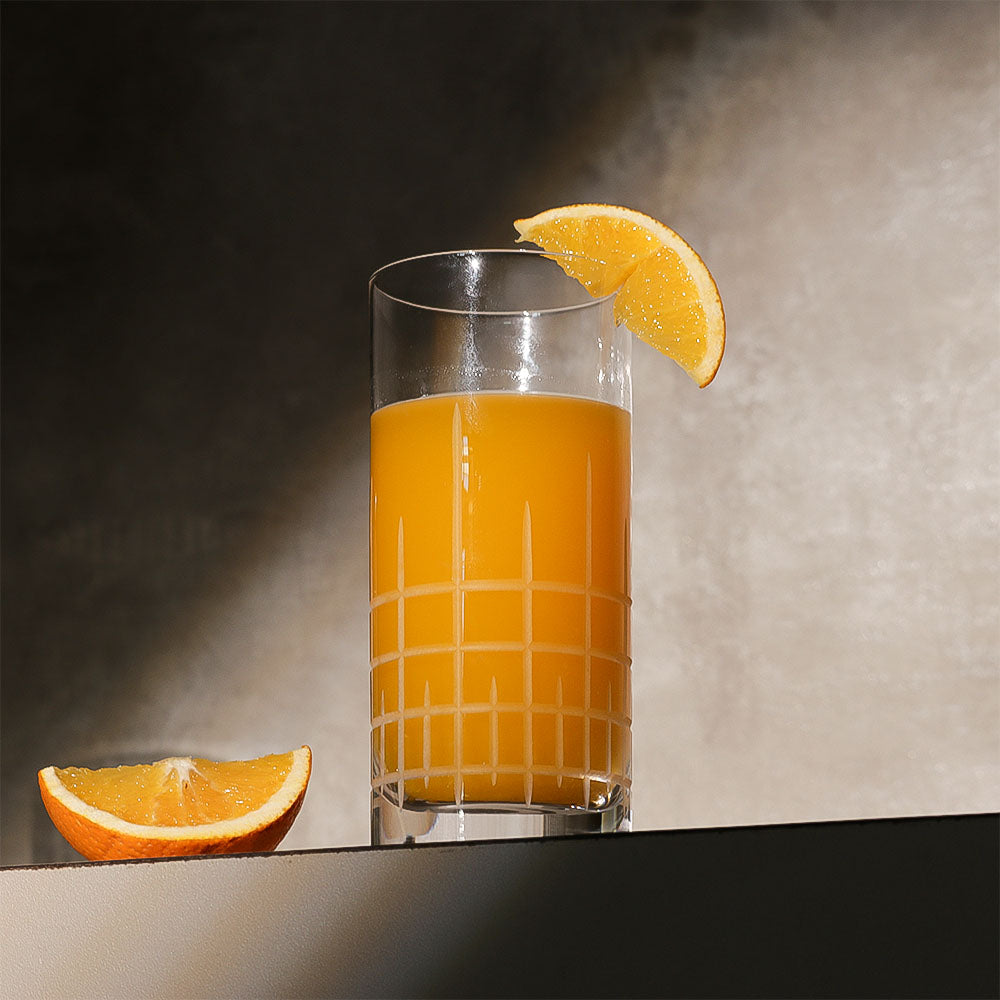 Manhattan Long Drink Glasses 380ml, Set of 6