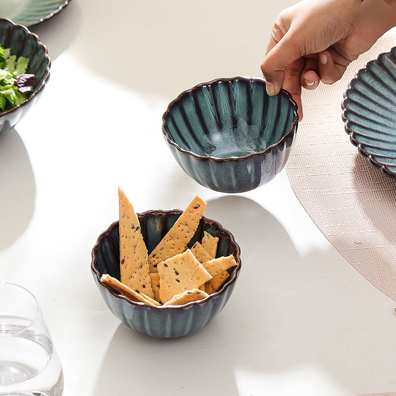 Mara Small Bowls, Set of 2 - Sea Green