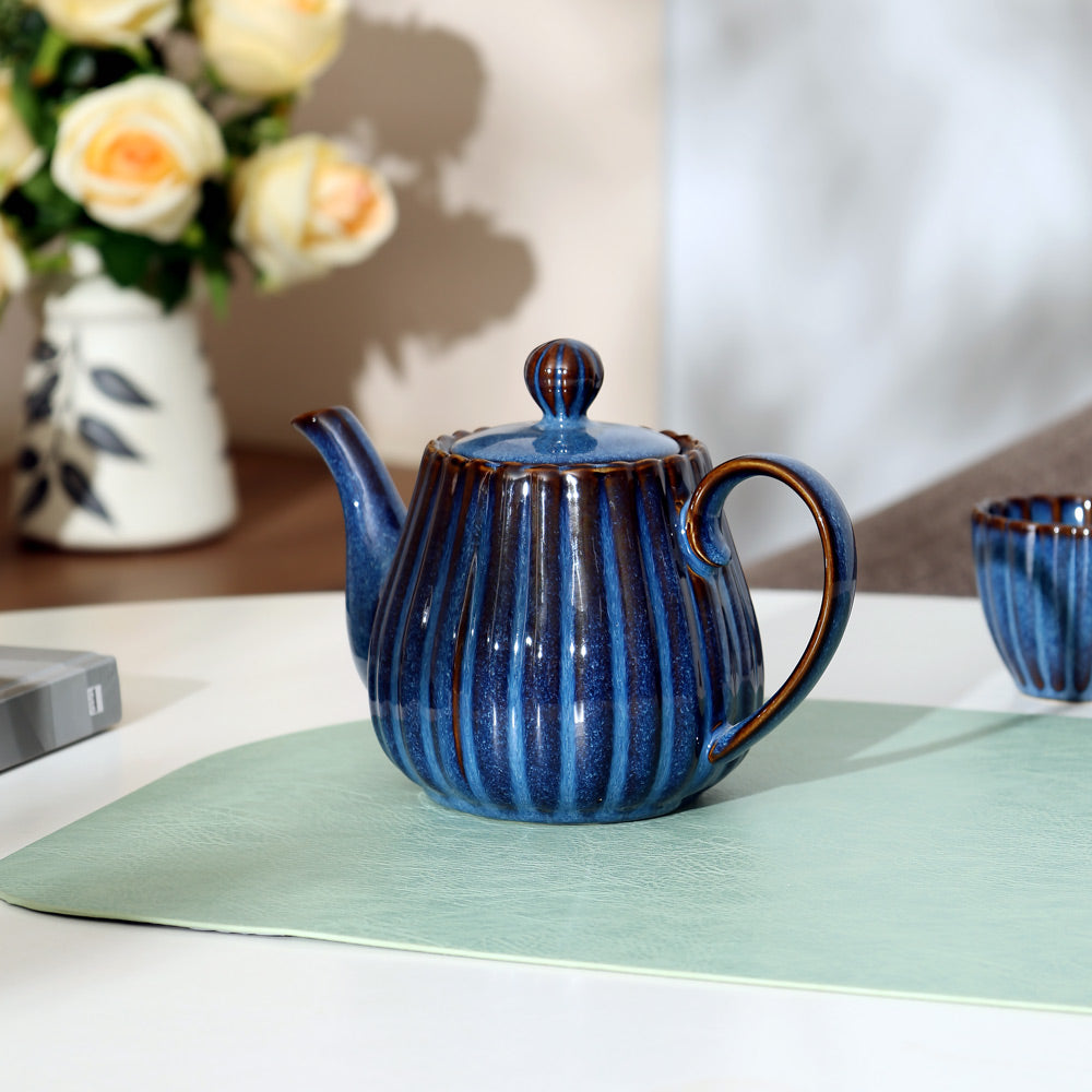 Mara Teapot with Lid 850ml - Deep Blue