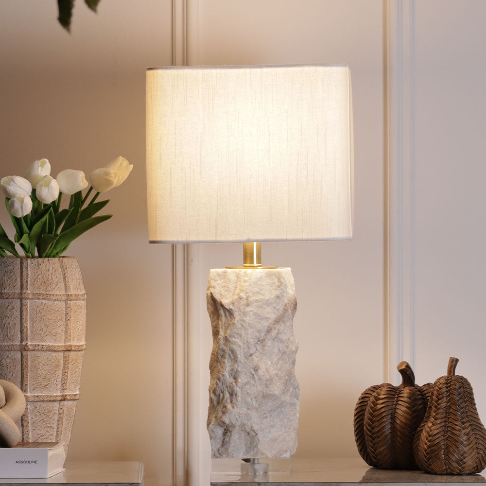 Marmo Marble Table Lamp XL - Natural Ivory