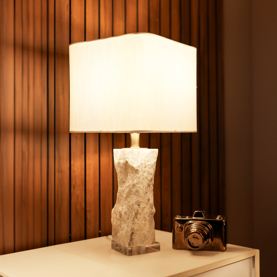 Marmo Marble Table Lamp XL - Natural Ivory