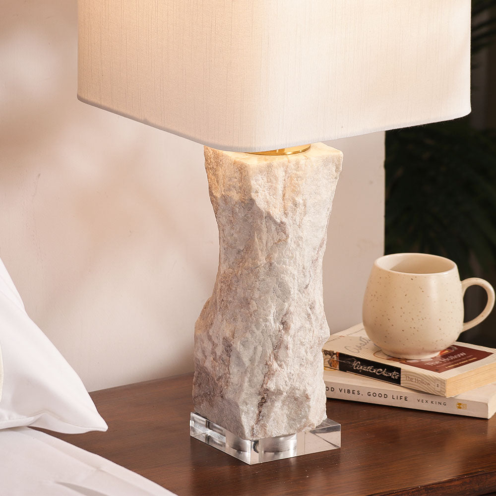 Marmo Marble Table Lamp XL - Natural Ivory