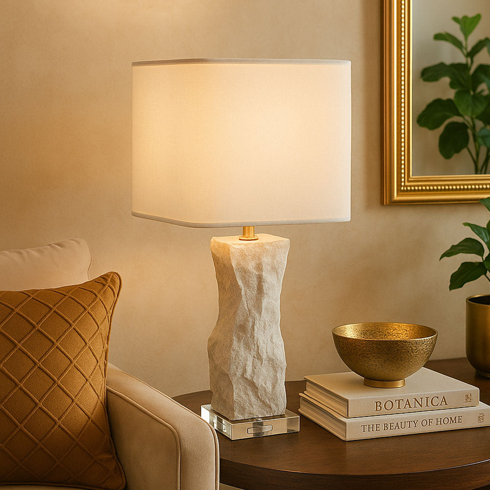 Marmo Marble Table Lamp XL - Natural Ivory