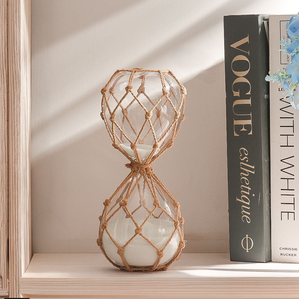 Marseille Netted Hourglass Medium - Natural White