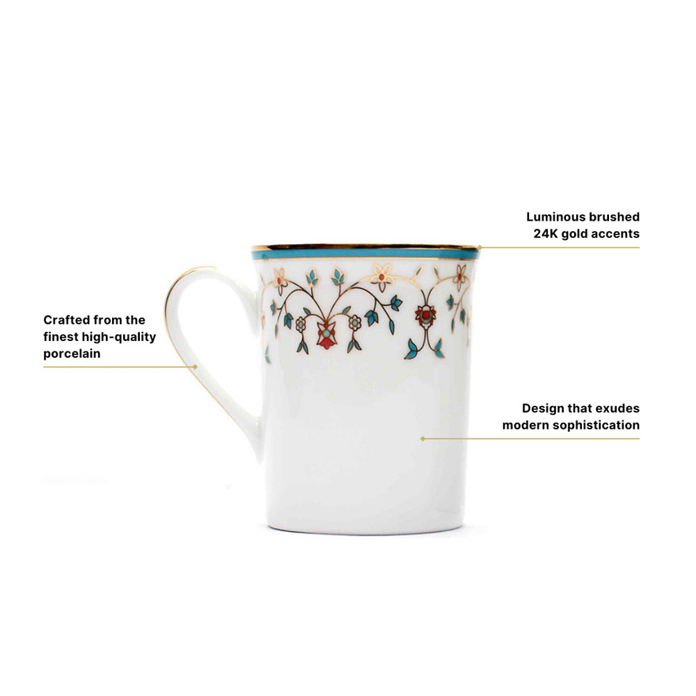 Mavi Classic Coffee Mugs, Set of 2