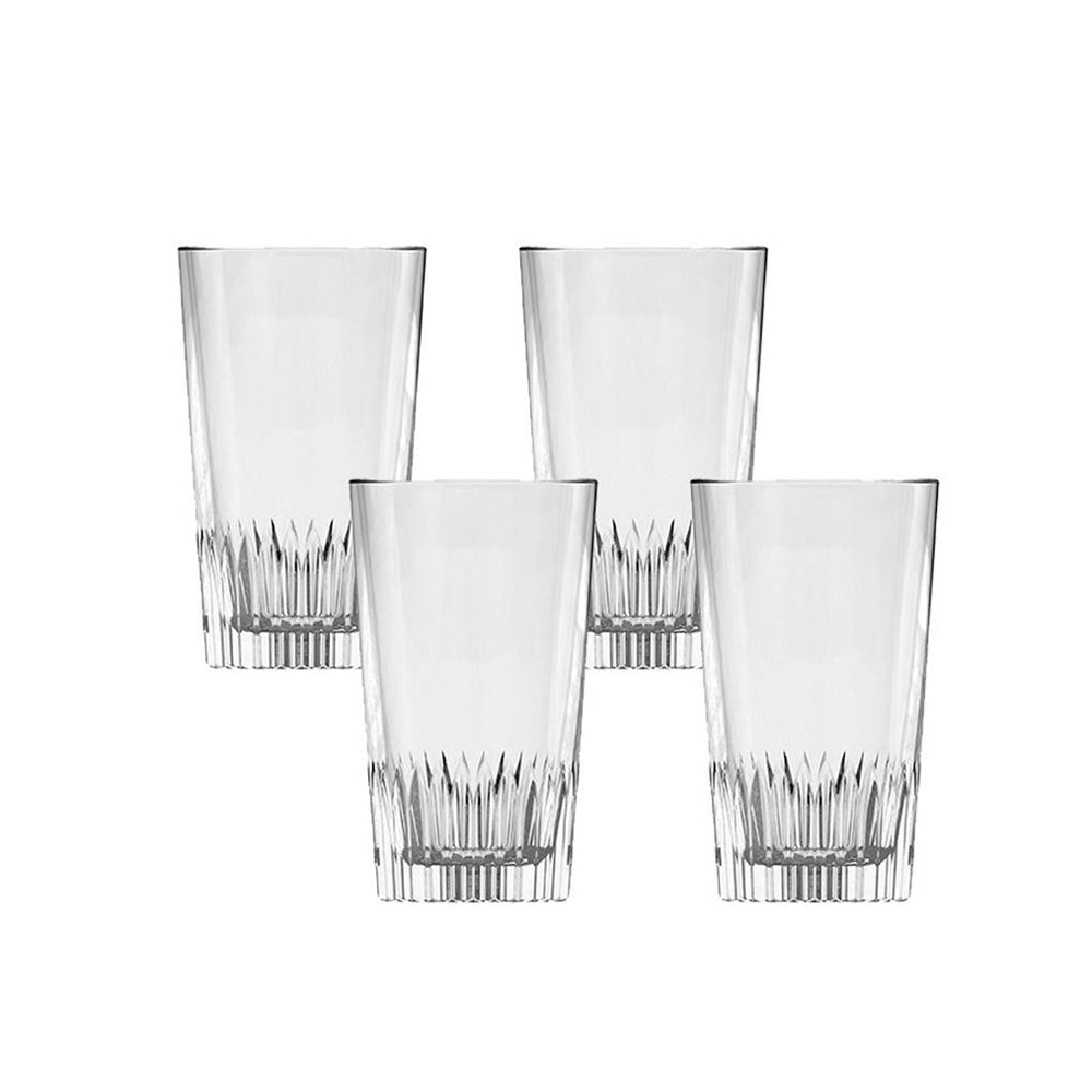 Mercy Long Drink Glasses 410ml, Set of 4