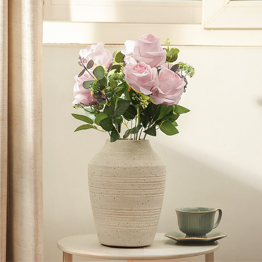Merlin Roses Faux Stem - Light Pink