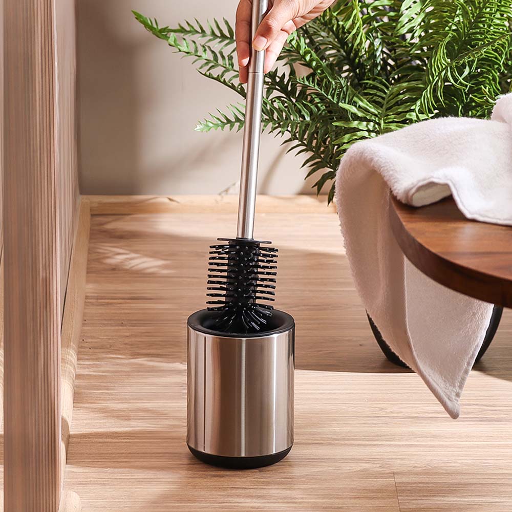 Mico Toilet Brush - Dark Steel