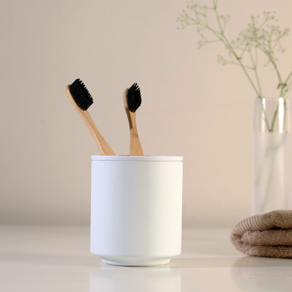 MindSet Toothbrush Tumbler - Mineral White