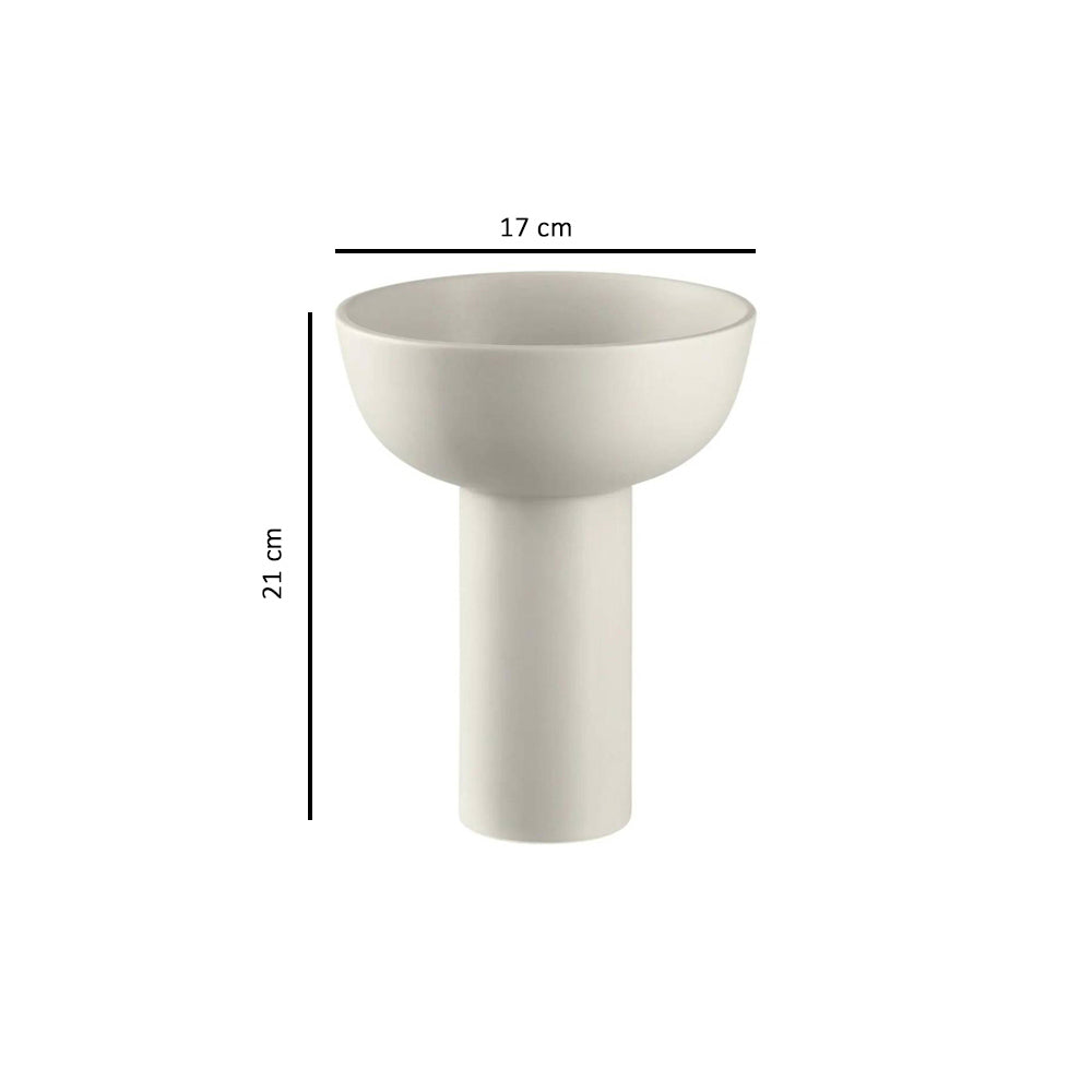 Miyabi Ceramic Vase Medium - Moonbeam