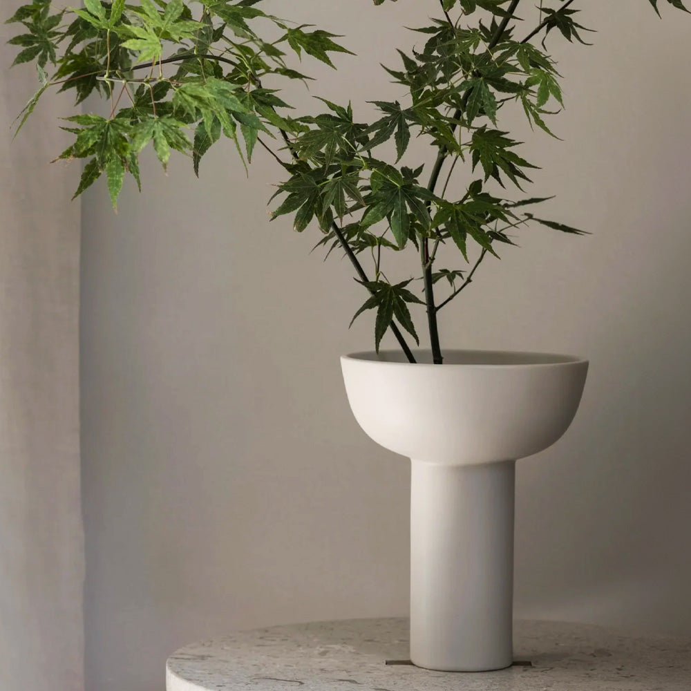 Blomus Miyabi Ceramic Vase Medium - Moonbeam