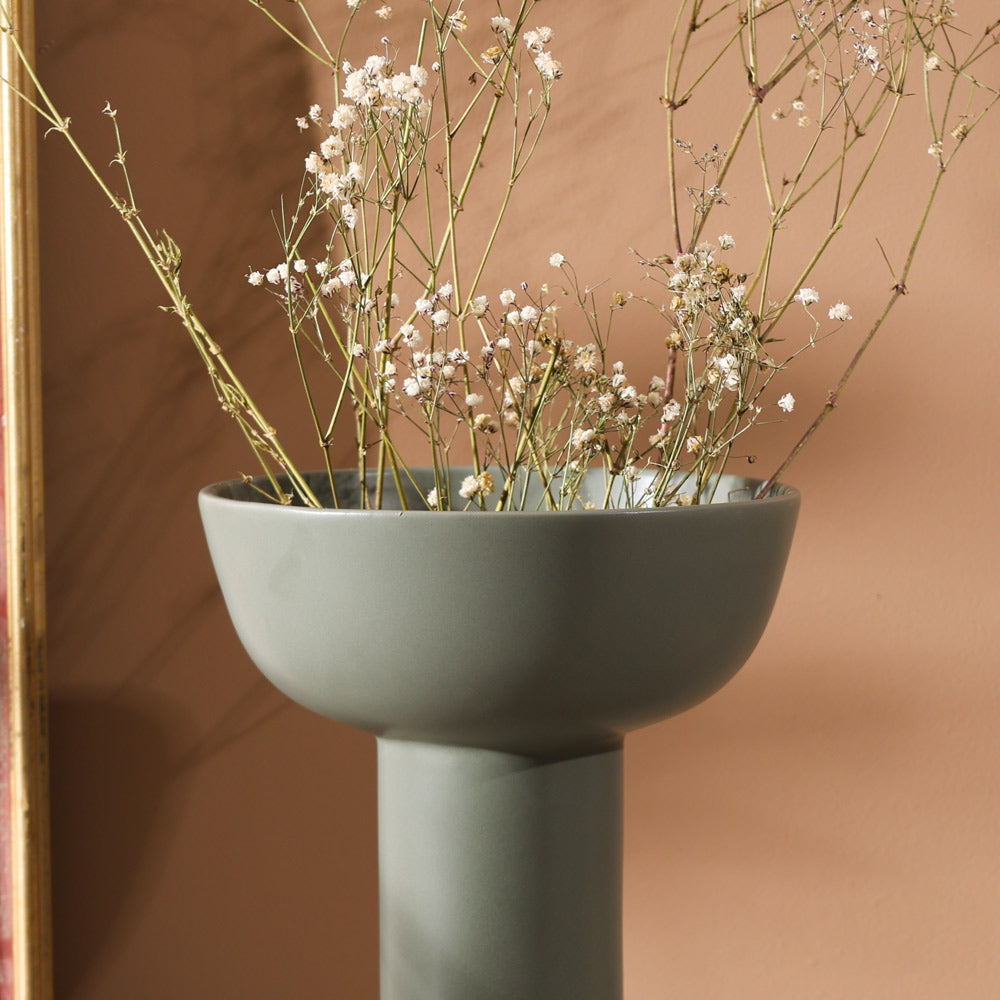 Miyabi Ceramic Vase Medium - Agave