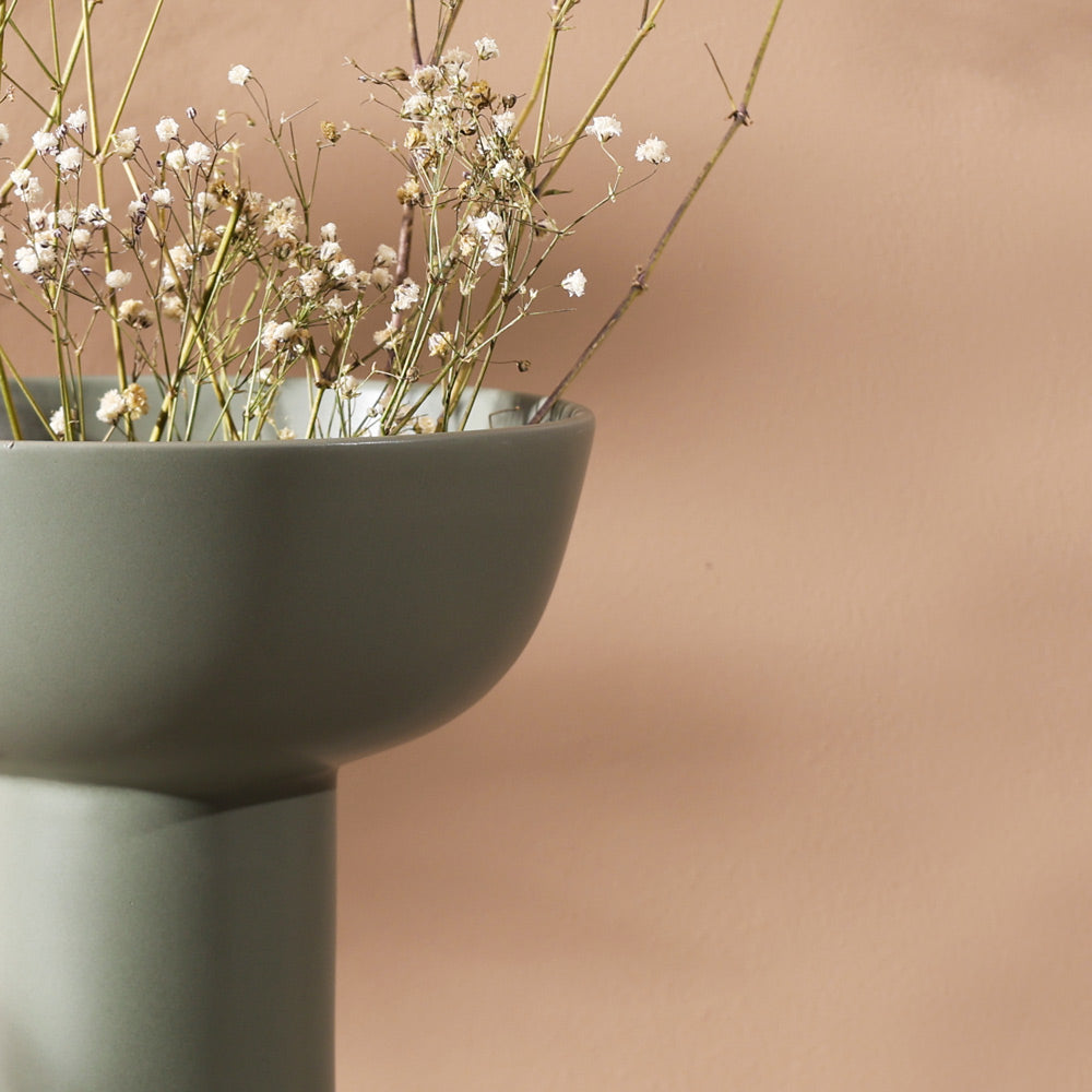 Miyabi Ceramic Vase Medium - Agave