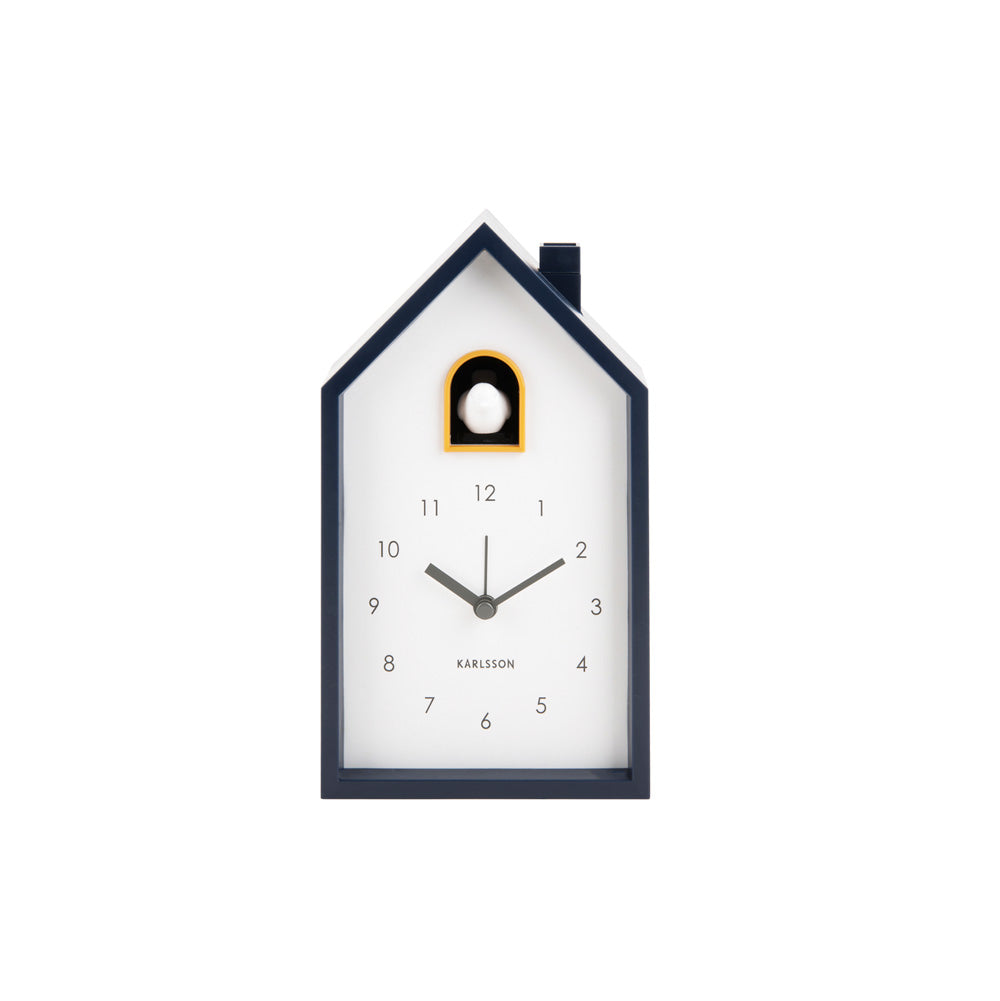 Modern Cuckoo Alarm Clock - Dark Blue