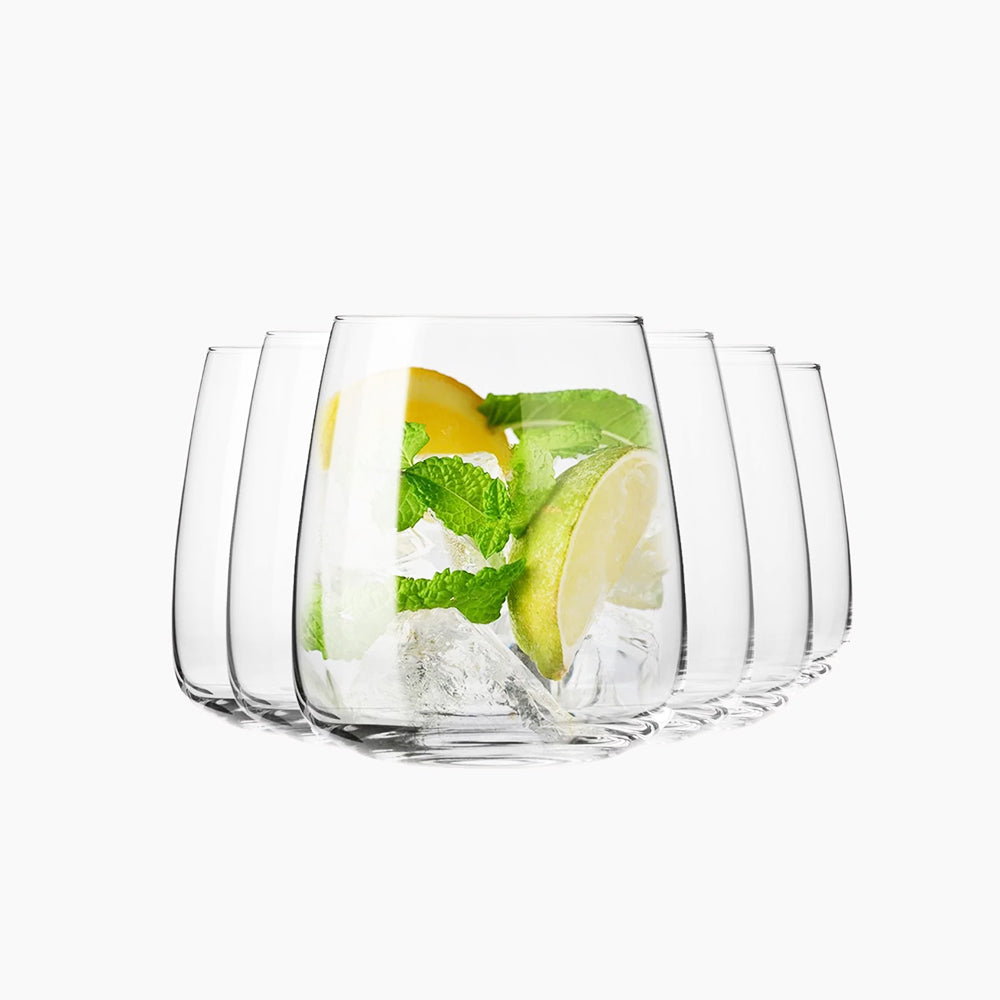 Modern Everyday Tumblers 470ml, Set of 6