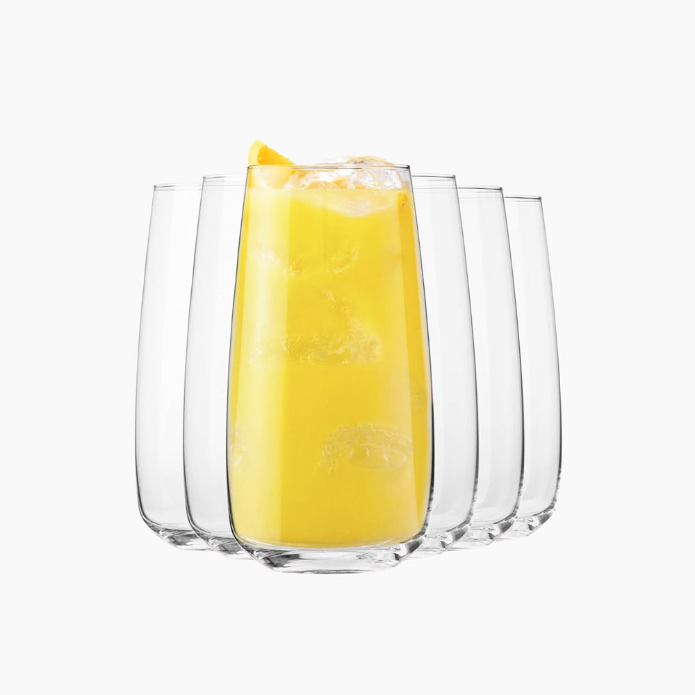 Modern Highball Glasses 700ml, Set of 6