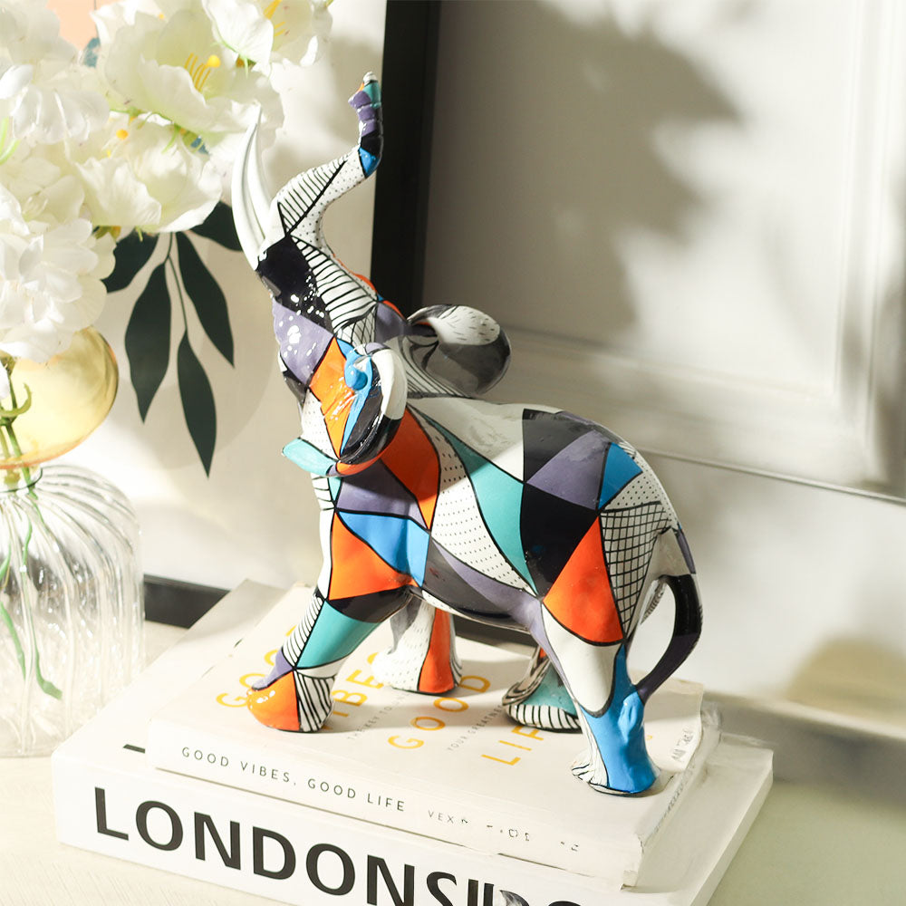 Modernist Elephant Sculpture Small