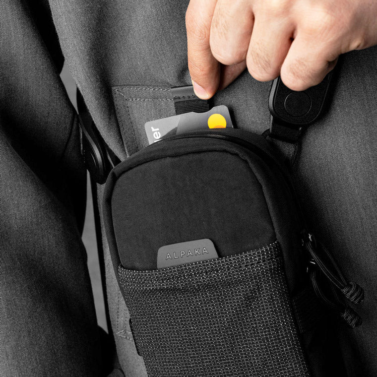 Modular Shoulder Pocket Max - Axoflux Black