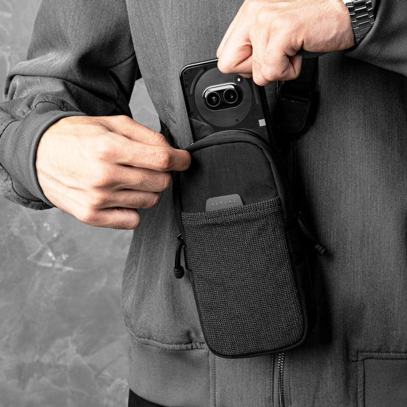 Modular Shoulder Pocket Max - Axoflux Black
