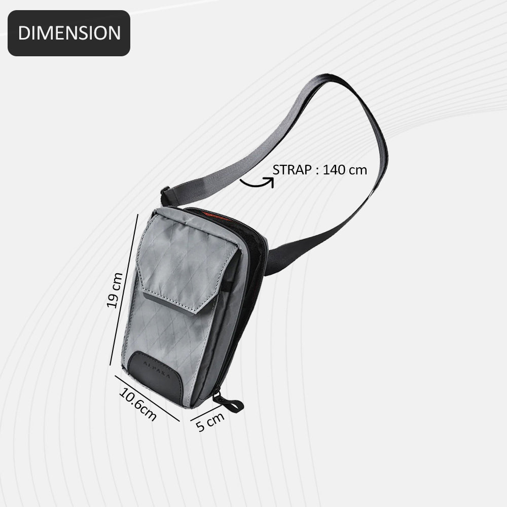 Modular Sling Bag - Slate Grey VX21