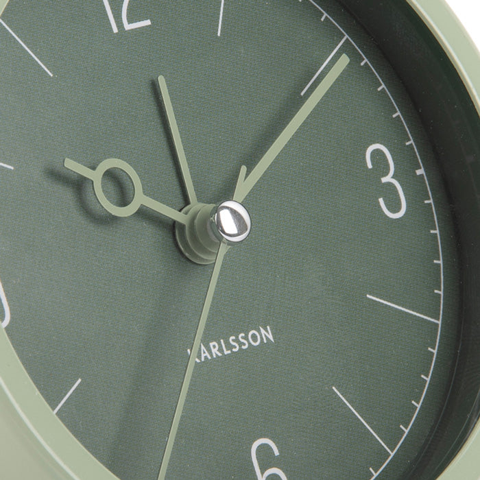 Monocle Alarm Clock - Jungle Green