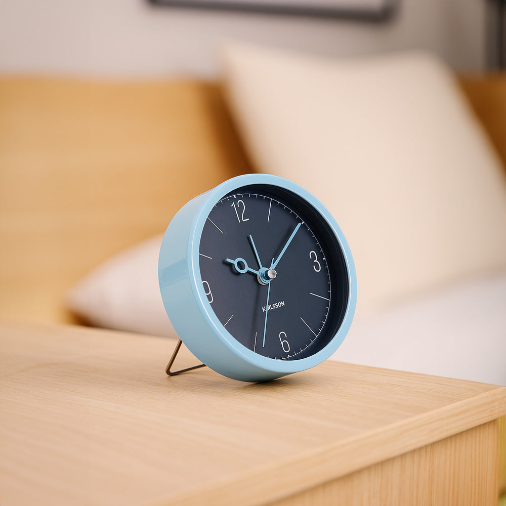 Monocle Alarm Clock - Night Blue