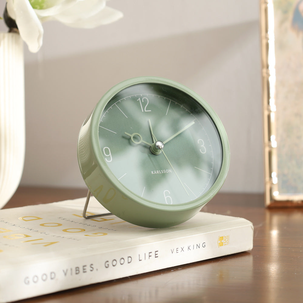 Monocle Alarm Clock - Jungle Green