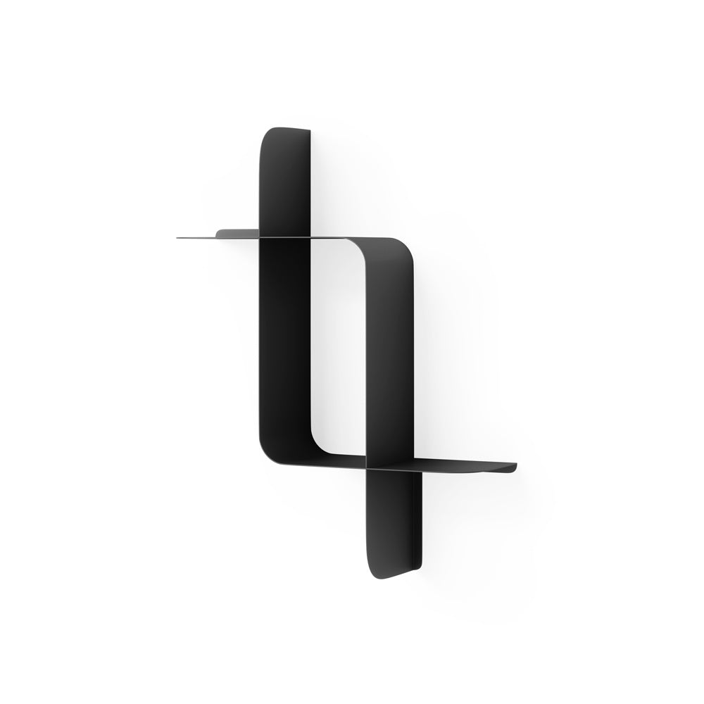 Montage Metal Shelves, Set of 2 - Black